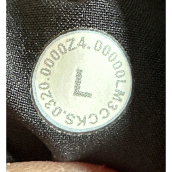 lululemon Soft Jersey Half Zip T13 Heathered Classic Navy Gray/ Sz L - Picture 8 of 9